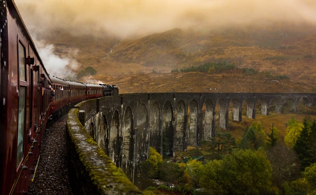 visitando escocia hogwarts express